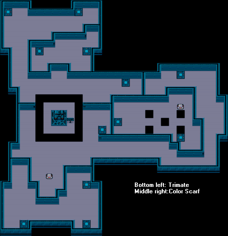 Map of Blue Dam Floor 4