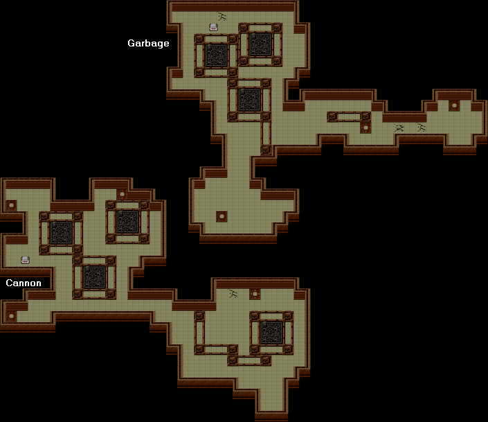 Map of Roron Junk Yard Floor 2