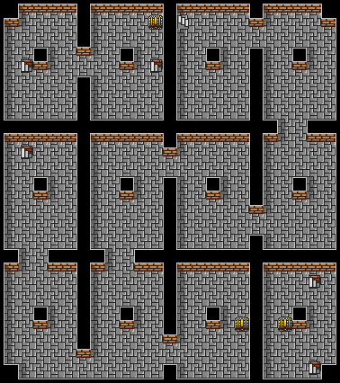 Cablon's tower floor 2 map