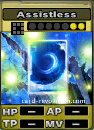 The Assistless CARD costs 2 attack points to set.