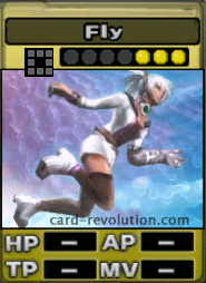 The Fly CARD costs 3 attack points to set.
