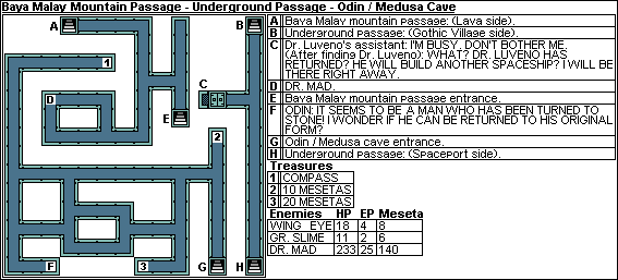Odin
Cave, Baya Malay Mountain Passage, Gothic/Spaceport Tunnel