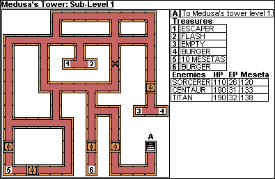 Medusa Tower Sub Level 1